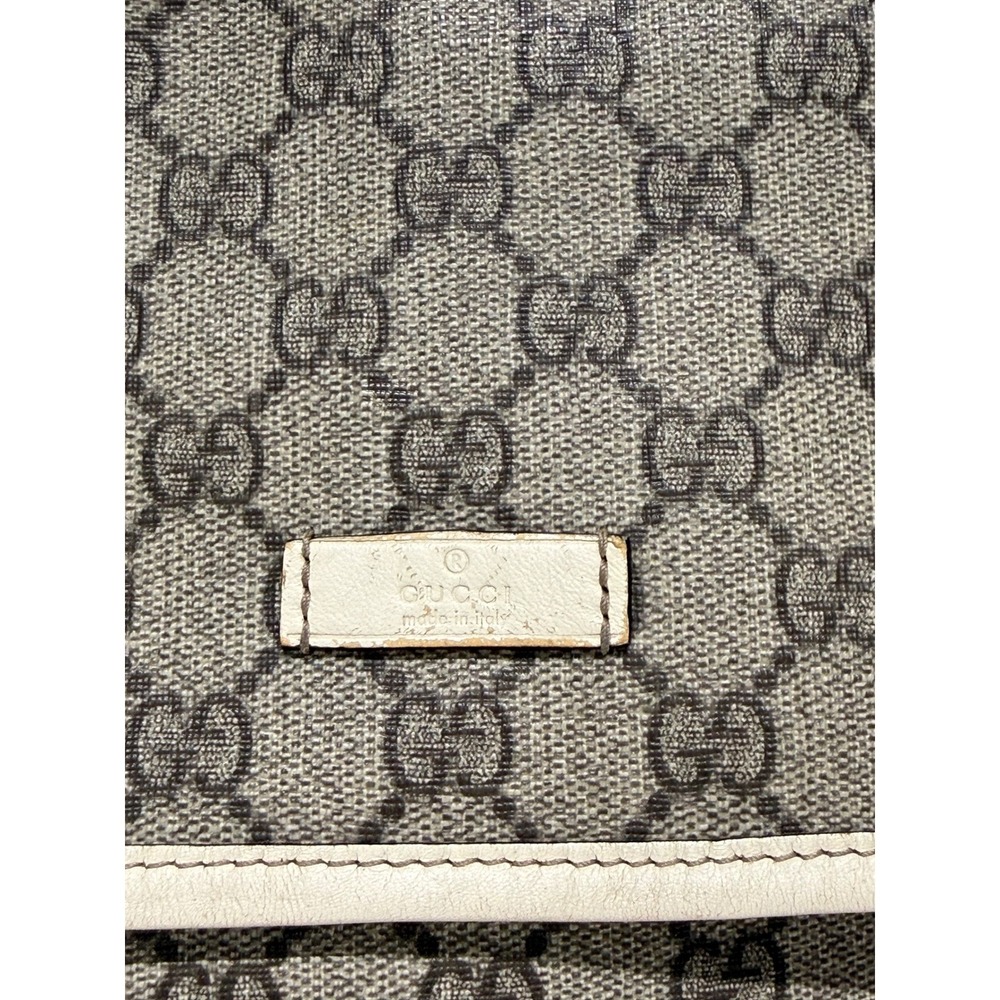 Gucci GG Supreme Beige Messenger Crossbody Bag With COA - Picture 3 of 11